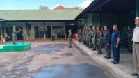 Kodim 1619/Tabanan menggelar upacara bendera