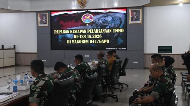 Paparan kegiatan TMMD ke-128