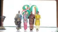 Ibu Wakil Presiden RI bersama Ketua Umum Persit Kartika Chandra Kirana