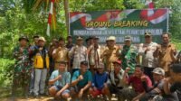 Komandan Kodim 1417/Kendari, Letkol Arm Danny Arianto Pardamean Girsang, bersama jajaran Forum Koordinasi Pimpinan Daerah (Forkopimda).
