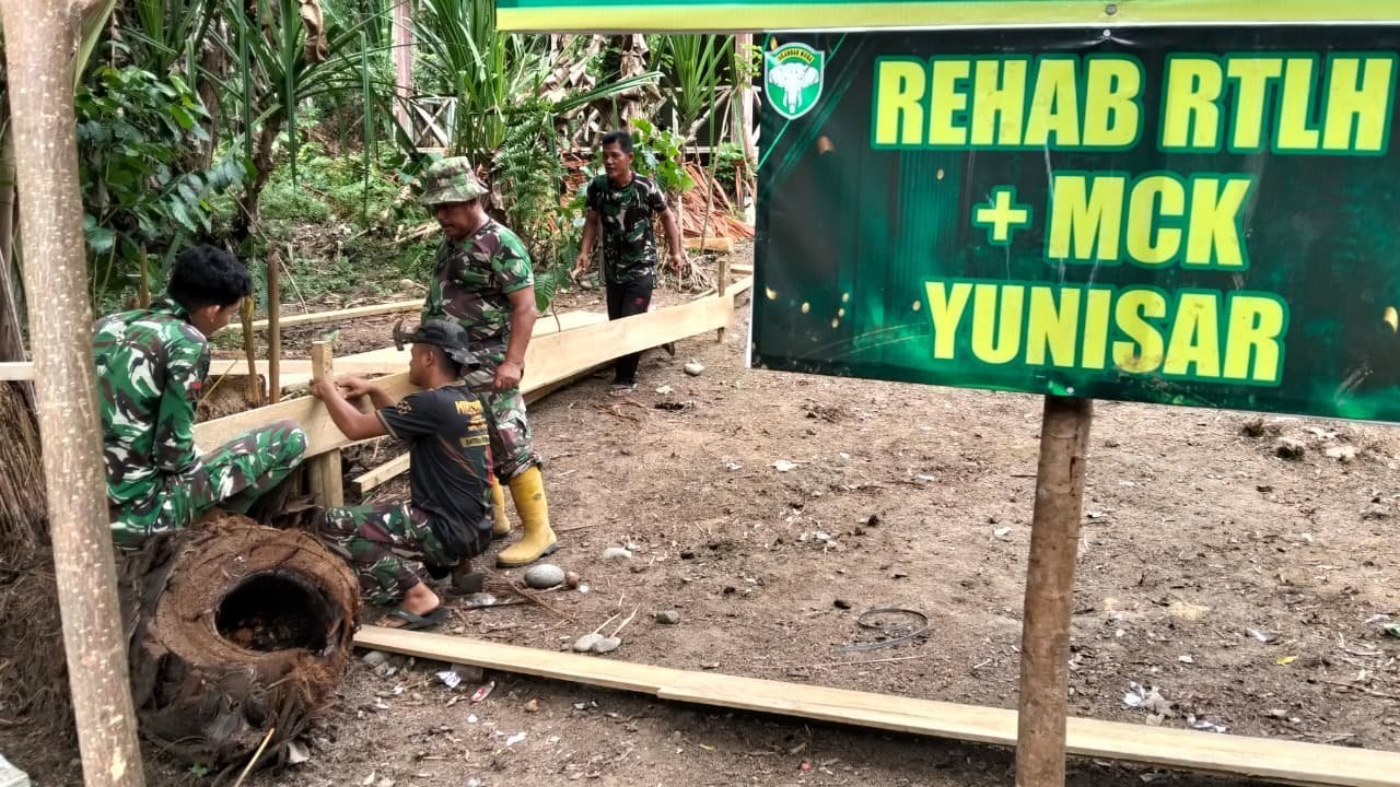 Kebersamaan di Barisan Pagi Dorong Kelancaran Kegiatan TMMD Bone