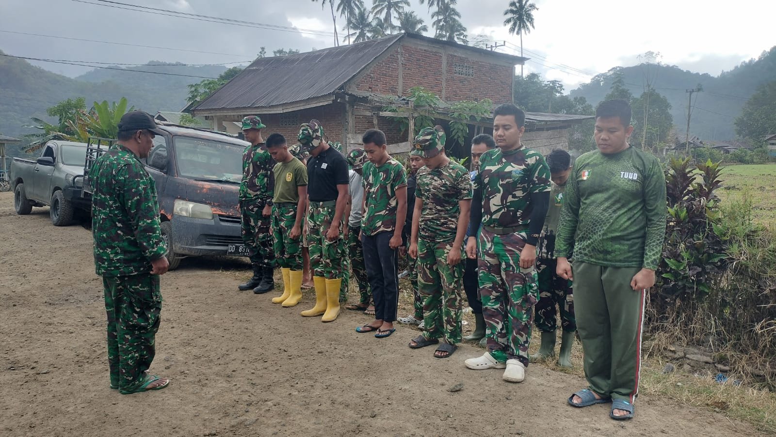 Kumpul Pagi Satgas TMMD Ke-129, Motor Percepatan Pembangunan di Bontocani