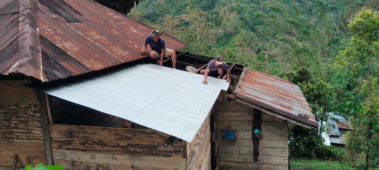 Pintu MCK Terpasang, Sanitasi di Dusun Samaenre Jadi Lebih Lengkap