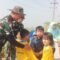 Senandung Senyum Anak: Momen Satgas TMMD yang Diingat Warga Parangjoro