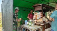 Perputaran Dagangan Warung Naik Selama Pelaksanaan TMMD di Parangjoro