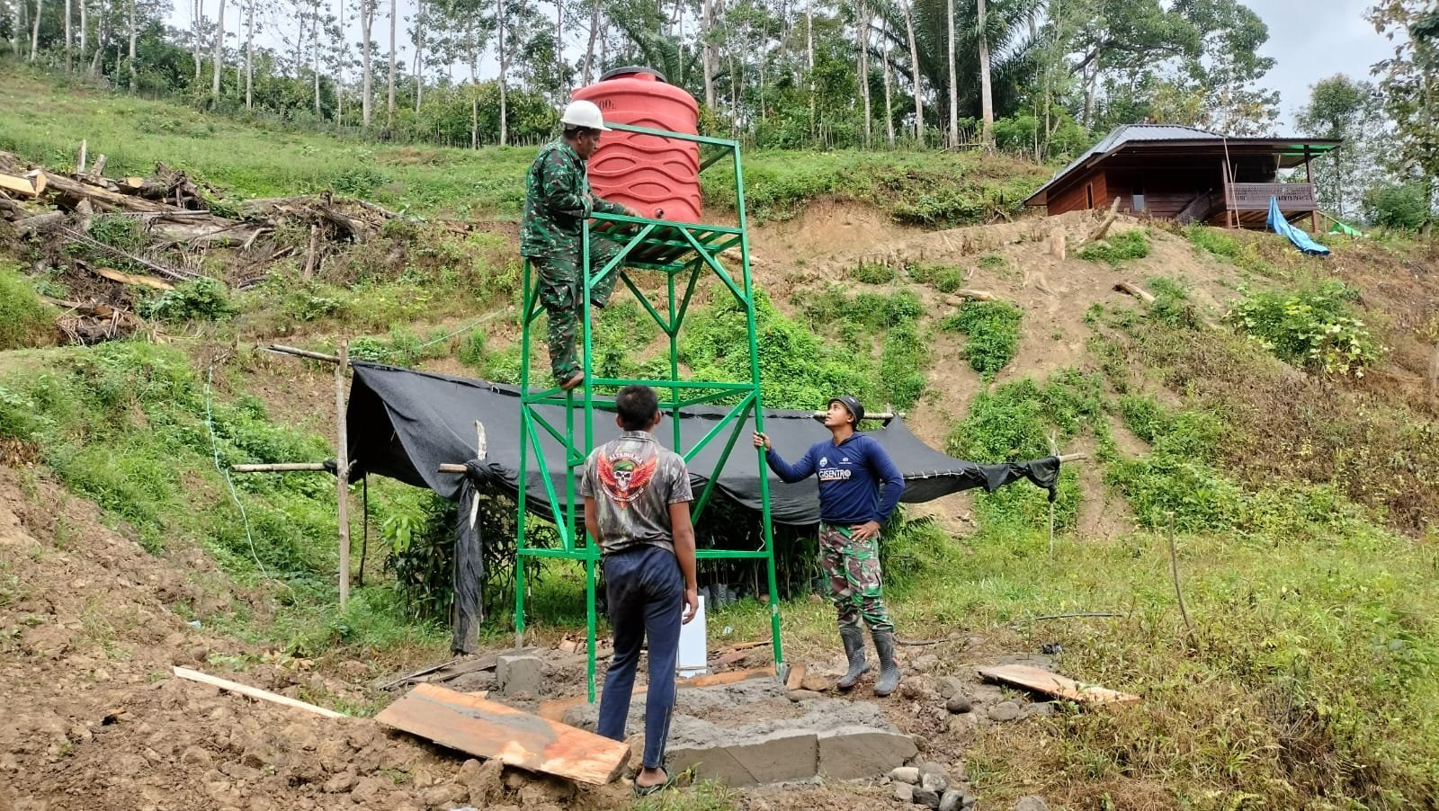 Pemasangan Tandon di Pattuku Dinilai Langkah Penting untuk Kebutuhan Air