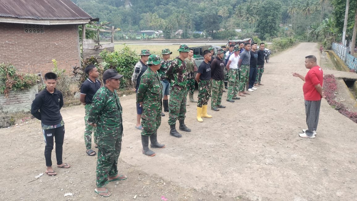 Kesiapan Sejak Pagi Dorong Kemajuan Pembangunan TMMD di Kecamatan Bontocani