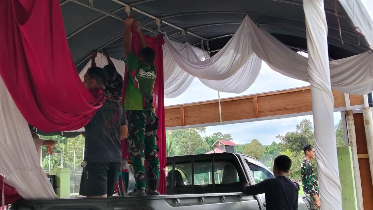 Pemasangan Tenda dan Penataan Fasilitas Jadi Fokus Persiapan Posko