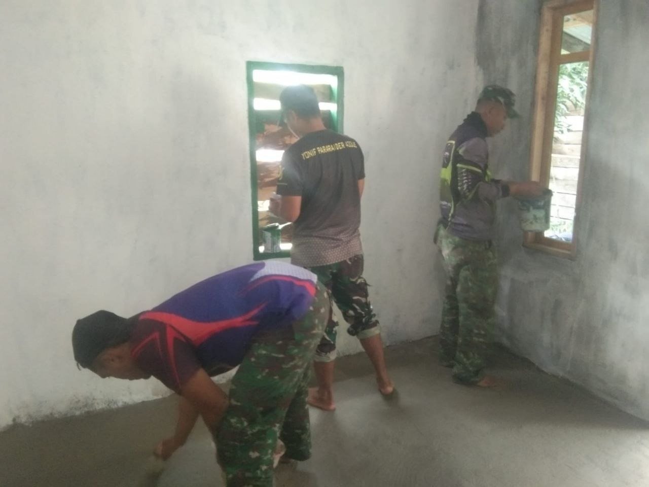 Pengecatan Rumah RTLH Jadi Medium Penguatan Sosial di Patukku