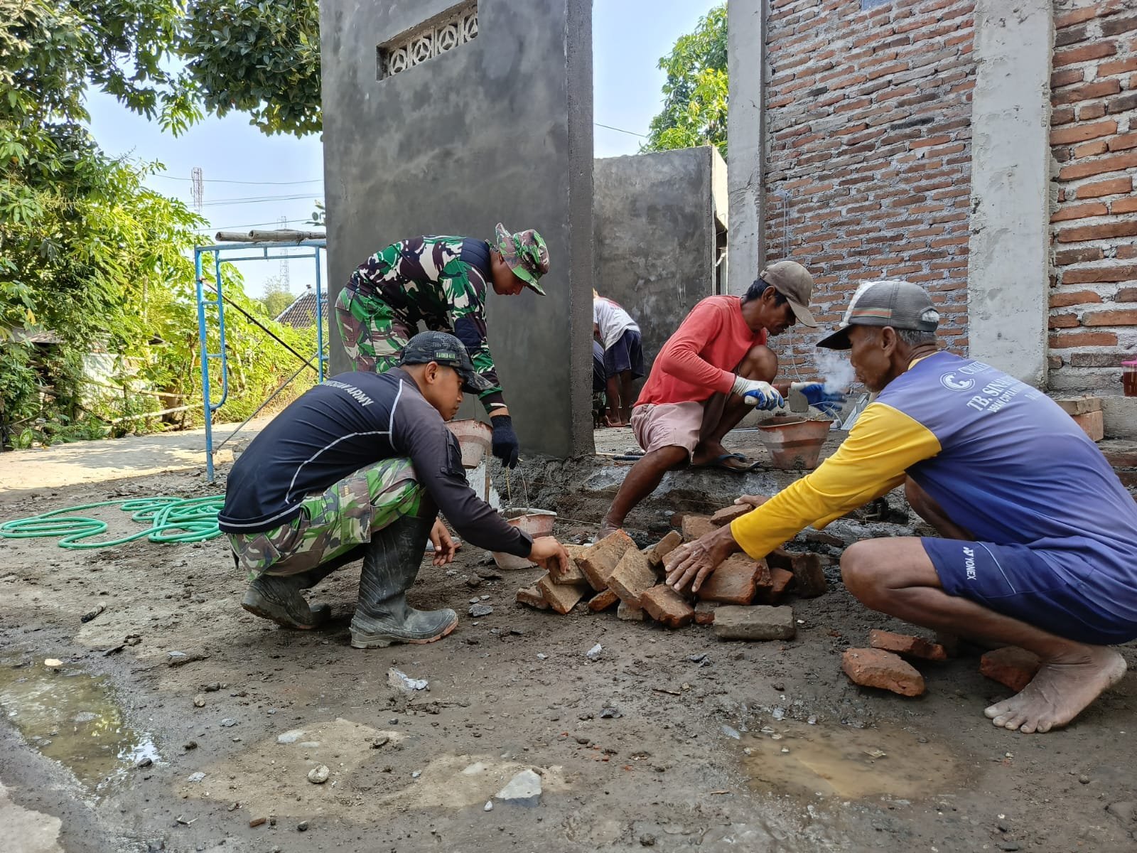 Pembangunan Wudhu dan MCK di Parangjoro Digerakkan oleh Warga