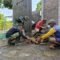 TMMD Kodim 0726/Sukoharjo Rehabilitasi Masjid, Prajurit dan Warga Bergotong Royong