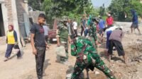 Parangjoro Gotong Royong: TNI dan Warga Bangun Masjid Bersama