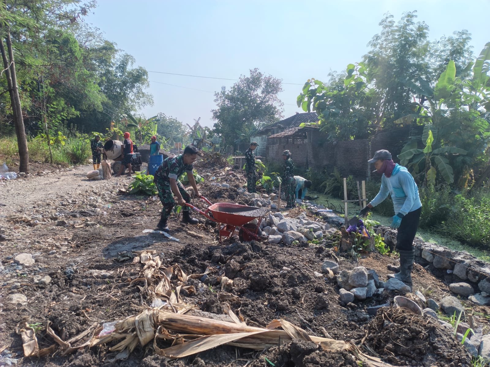 TMMD Buka Gerbang Perubahan di Parangjoro