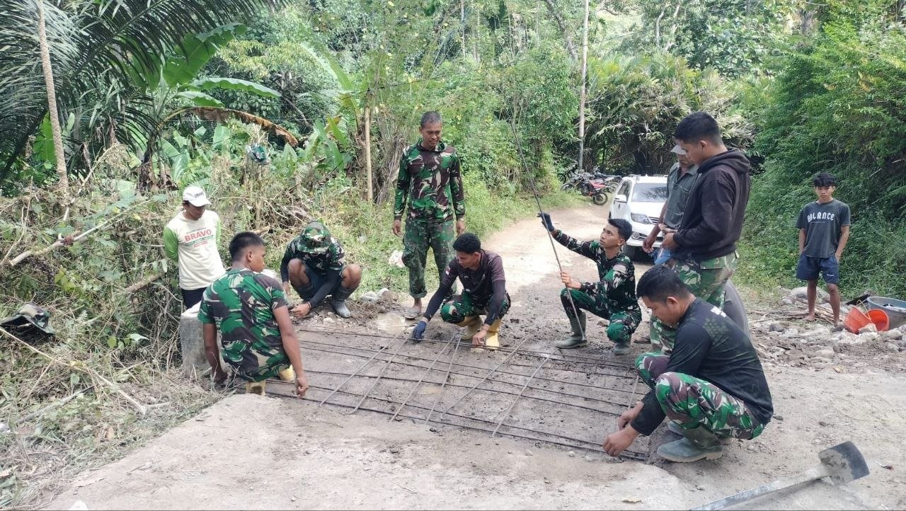Dekker Titik 5 di Watangcani Dibenahi Secara Gotong Royong