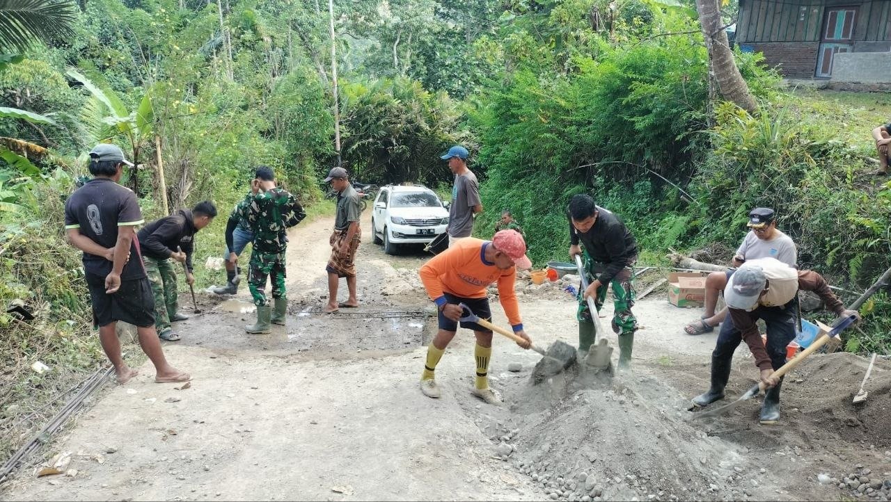 Perbaikan Dekker di Watangcani Digenjot Demi Kelancaran Mobilitas