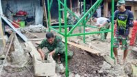 MCK Titik 2 Diperkuat: Dudukan Tower Tandon Dibangun di Desa Langi