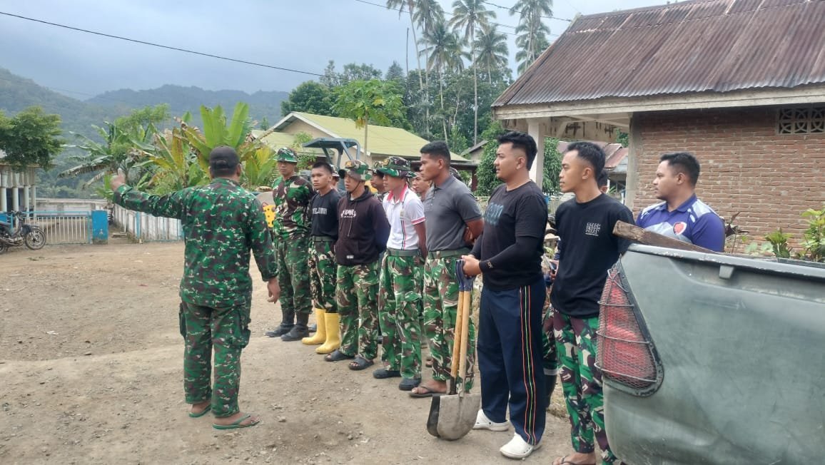 Kekompakan Satgas TMMD Ke-129 di Bontocani Terbentuk Lewat Apel Pagi