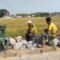 Obrolan Ringan di Tepi Sawah Perkuat Kerja Sama TMMD di Parangjoro