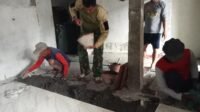 Kodim 0726/Sukoharjo dan Warga Revitalisasi Rumah Subani di Desa Parangjoro