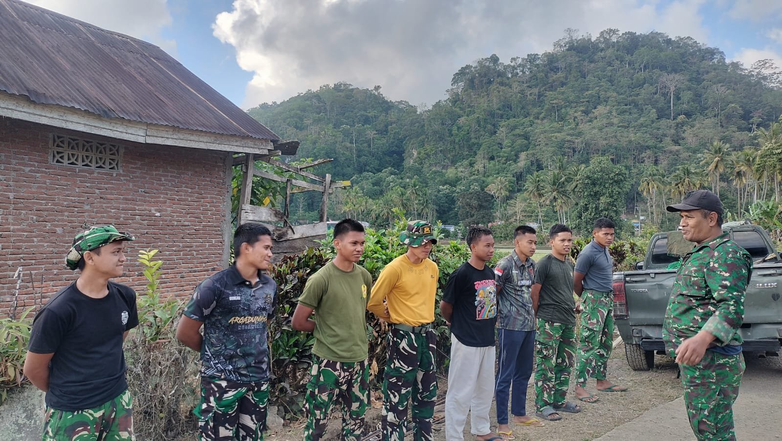 Apel Pagi Jadi Kunci Koordinasi Pelaksanaan TMMD di Kecamatan Bontocani