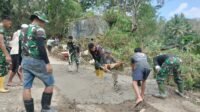 Kodim 1407/Bone Perkuat Dekker di Watangcani, Antisipasi Hambatan Transportasi Kodim 1407/Bone Perkuat Dekker di Watangcani, Antisipasi Hambatan Transportasi