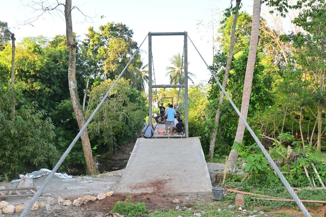 Peningkatan Konstruksi Jembatan di Tadang Palie Jadi Prioritas Satgas TMMD Ke-129