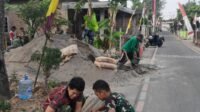 Pos Kamling Baru di Dukuh Singkil: Wujud Gotong Royong Warga dan TNI