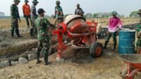 Semangat Gotong Royong di Parangjoro Saat Pembangunan Talud Berlangsung