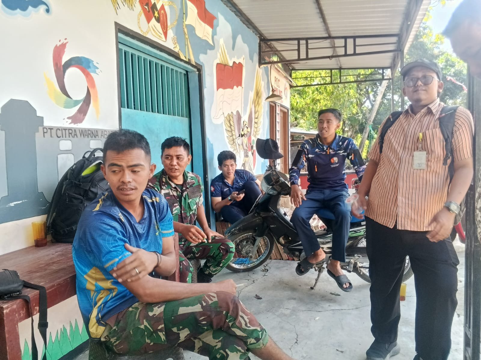 Kenangan Istirahat: Warga Parangjoro Akui Dekat dengan Prajurit Saat TMMD