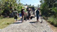 TMMD Ke-129: Pemadatan Jalan Tamban Bangun Capai 1.204,5 Meter