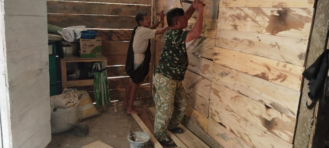 Perubahan Rumah Lewat Sekat Dinding di Desa Pattuku