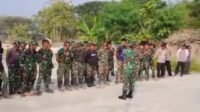 Ritme Kerja Apel Pagi Dorong Penyelesaian Sasaran TMMD di Parangjoro