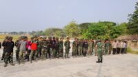 Bunyi Peluit Awali Gotong Royong Satgas TMMD di Parangjoro