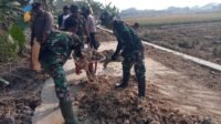 Kerja Bersama TNI Mempercepat Pembangunan di Dusun Jengkangan