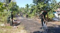 Akses Desa Tamban Bangun Makin Kuat, Pemadatan Jalan TMMD Capai 75% Akses Desa Tamban Bangun Makin Kuat, Pemadatan Jalan TMMD Capai 75%