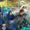 Jaga Pasien di Lokasi, Posko Tamban Bangun Layani Kesehatan Korban Kebakaran