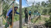 Akhir Pembangunan Jembatan Gantung Pattuku Fokus pada Keamanan Pengguna