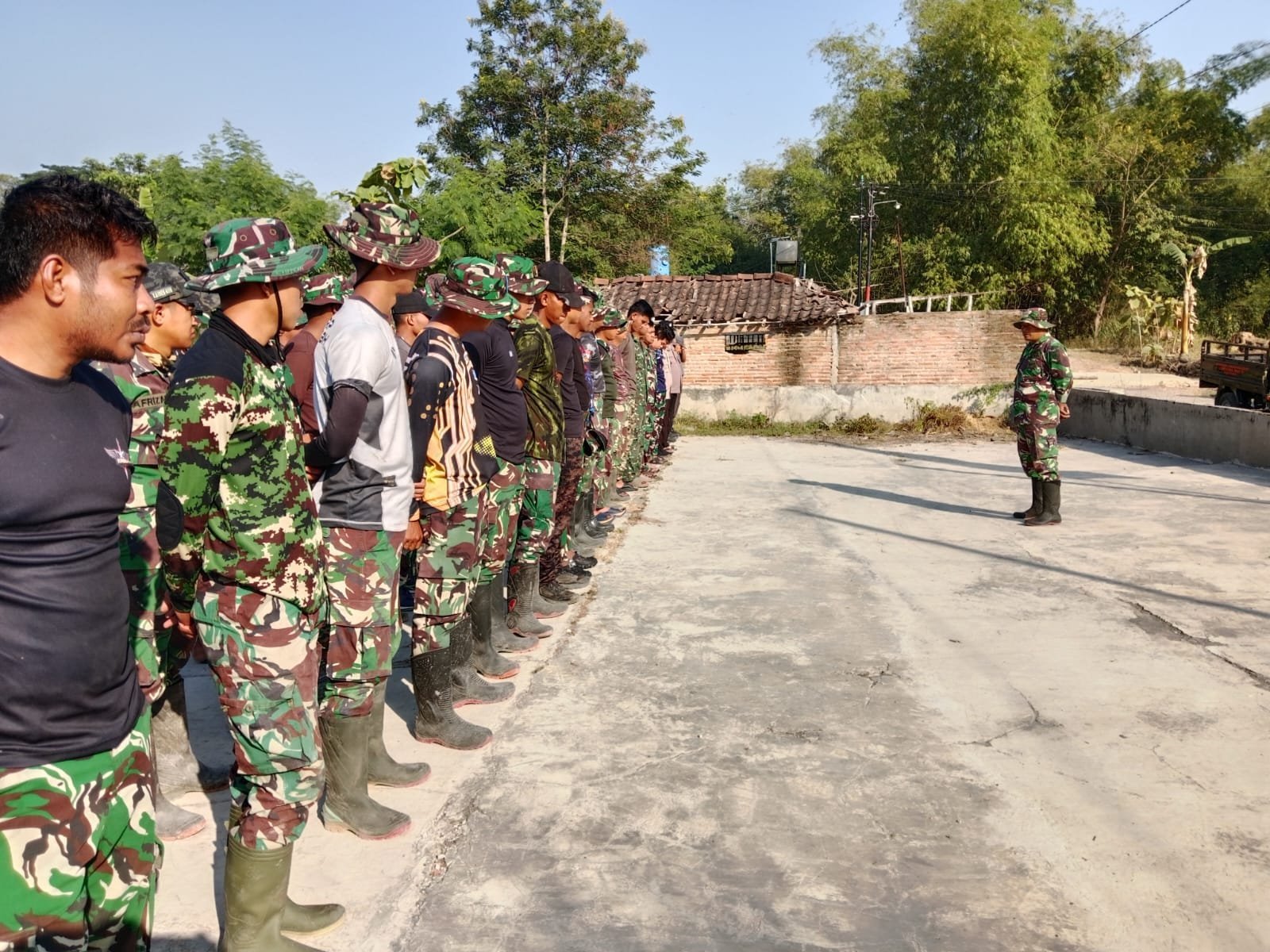 Apel Terpadu Jadi Kegiatan Pembuka untuk Suksesnya TMMD Reguler ke-129 di Sukoharjo