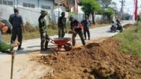 Warga Parangjoro Tenang Setelah TMMD Rapikan Sisa Tanah di Jalan Desa