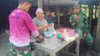 Hangatnya Sore di TMMD Parangjoro: Warga dan Satgas Saling Berbagi Kisah