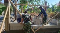 TMMD Ke-129: Poskampling di Parangjoro Dikebut untuk Perkuat Keamanan Lingkungan