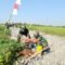 Warga dan Satgas TMMD Tanam Bibit Pohon di Sisi Jalan Desa Tamban Bangun