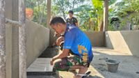 Sasaran Tambahan TMMD Ke-129: Pos Kamling Parangjoro Capai Tahap Penyelesaian Sasaran Tambahan TMMD Ke-129: Pos Kamling Parangjoro Capai Tahap Penyelesaian
