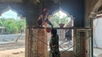 Pekerjaan Finishing Dominan di Masjid Al Mubaroq, Atap Sudah Terpasang