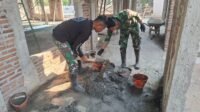 Dari Bata ke Plester: Proses Finishing Masjid Al Mubaroq di Desa Parangjoro