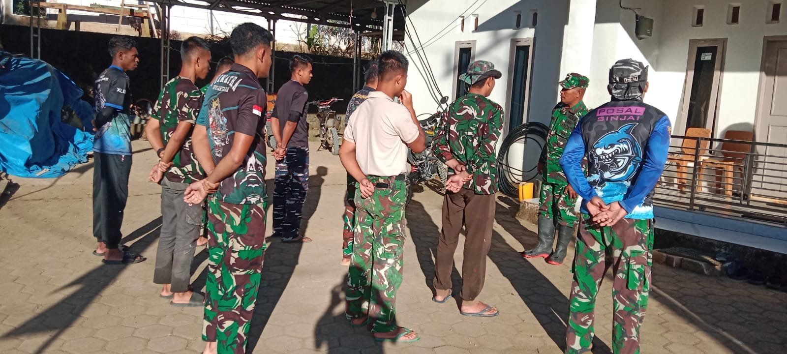 Apel Persiapan Satgas TMMD Ke-129 di Bontocani Dipimpin Serma Laode Fajri