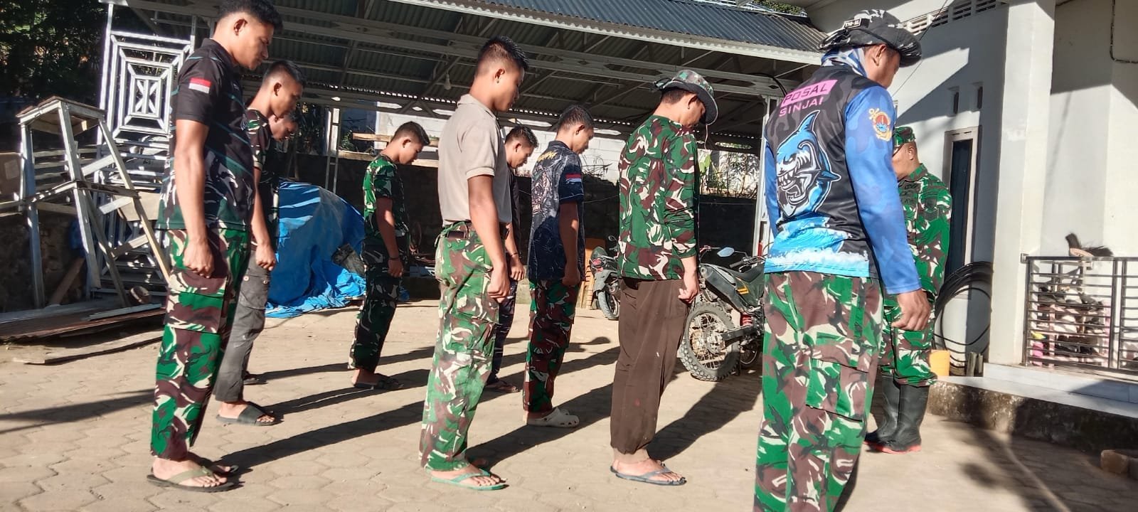 Apel Awal Jadi Kunci, Satgas TMMD Kodim 1407/Bone Jaga Disiplin di Bontocani