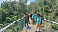 Selesai Struktur, Kini Jaring dan Pegangan Dikerjakan di Jembatan Pattuku–Lemo