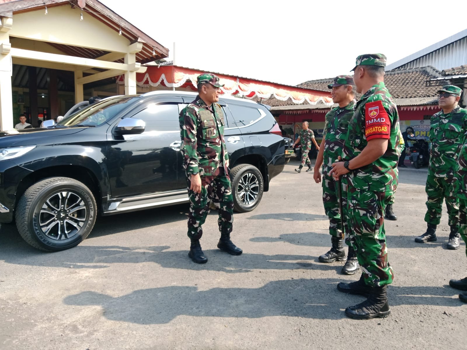 Brigjen Donny Soroti Pembangunan Jembatan-Talut di TMMD Sukoharjo untuk Konektivitas Dusun