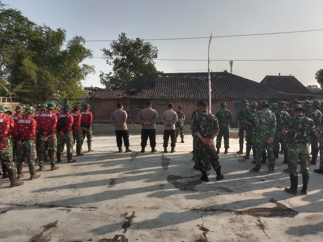 Mulai dari Lapangan: Apel Gabungan Satgas TNI-Polri dan Warga Tandai Pembukaan TMMD ke-129 Sukoharjo